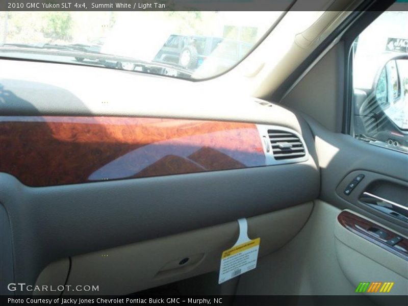 Summit White / Light Tan 2010 GMC Yukon SLT 4x4