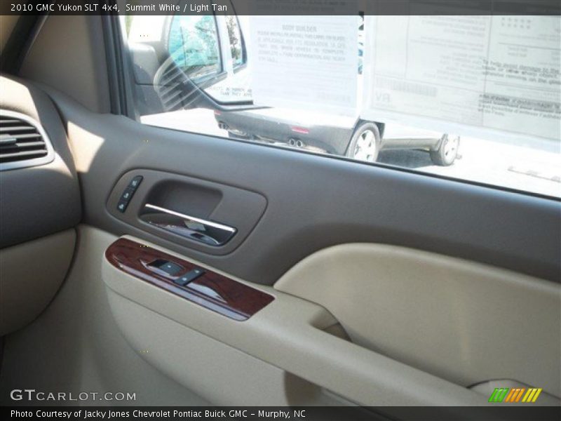 Summit White / Light Tan 2010 GMC Yukon SLT 4x4