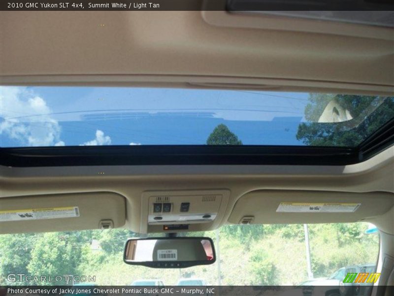 Summit White / Light Tan 2010 GMC Yukon SLT 4x4