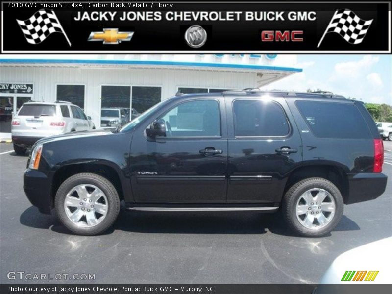 Carbon Black Metallic / Ebony 2010 GMC Yukon SLT 4x4