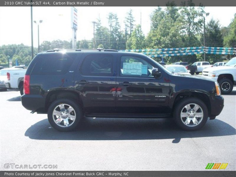 Carbon Black Metallic / Ebony 2010 GMC Yukon SLT 4x4