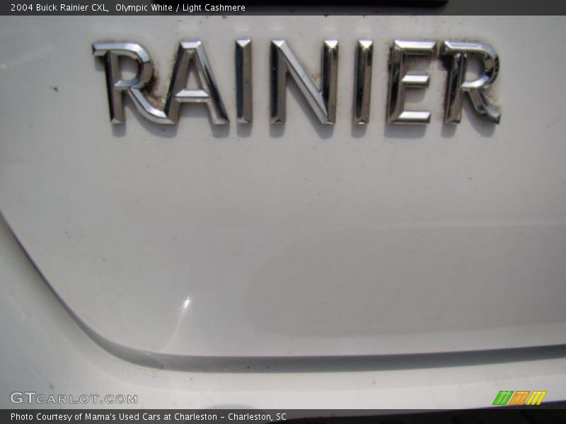 Olympic White / Light Cashmere 2004 Buick Rainier CXL