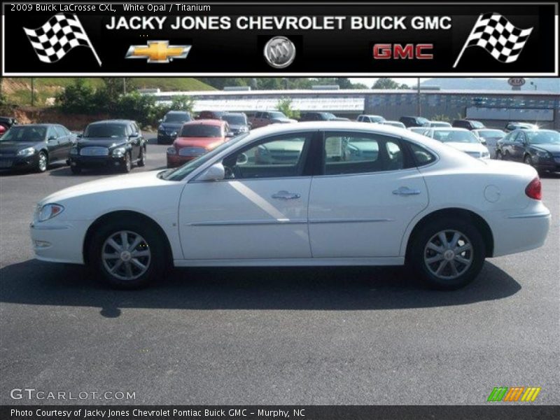 White Opal / Titanium 2009 Buick LaCrosse CXL
