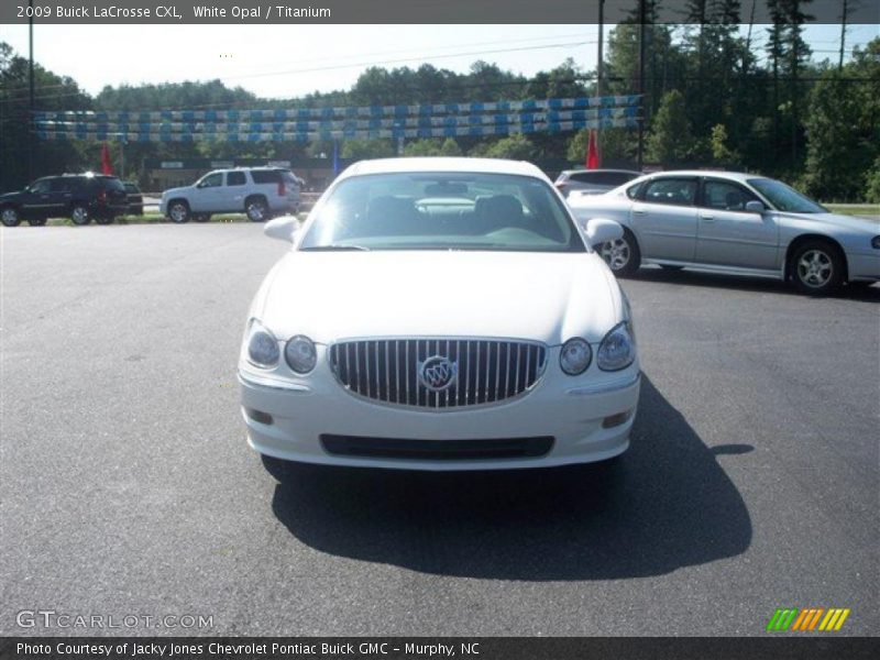 White Opal / Titanium 2009 Buick LaCrosse CXL