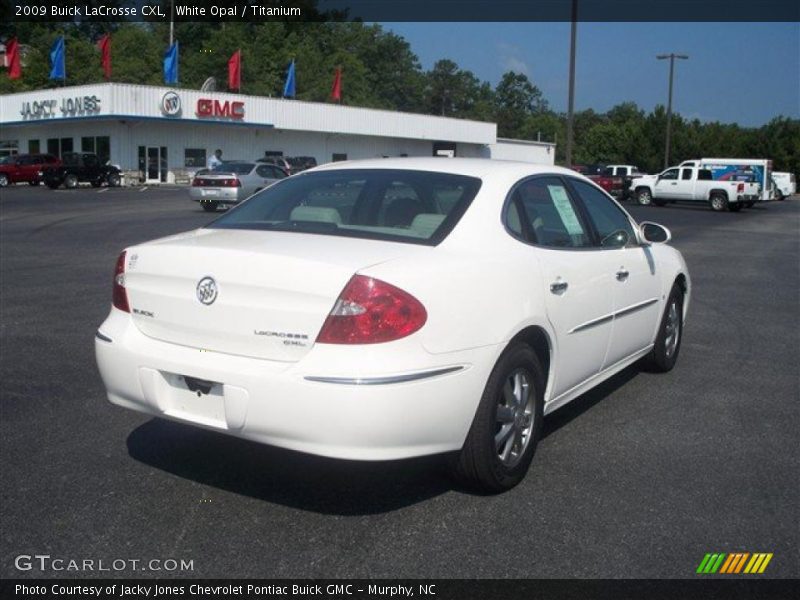 White Opal / Titanium 2009 Buick LaCrosse CXL