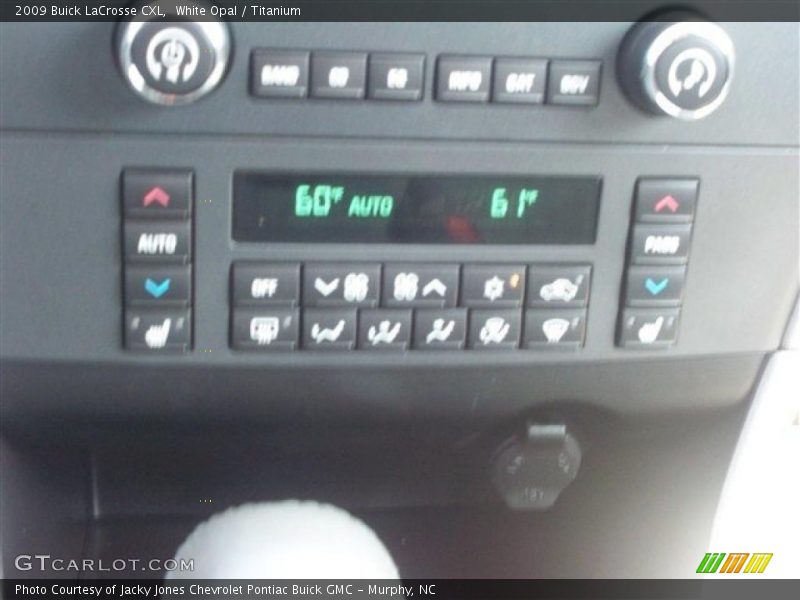 White Opal / Titanium 2009 Buick LaCrosse CXL