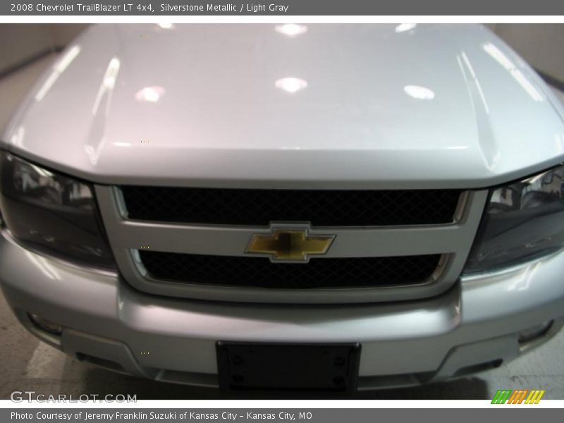 Silverstone Metallic / Light Gray 2008 Chevrolet TrailBlazer LT 4x4