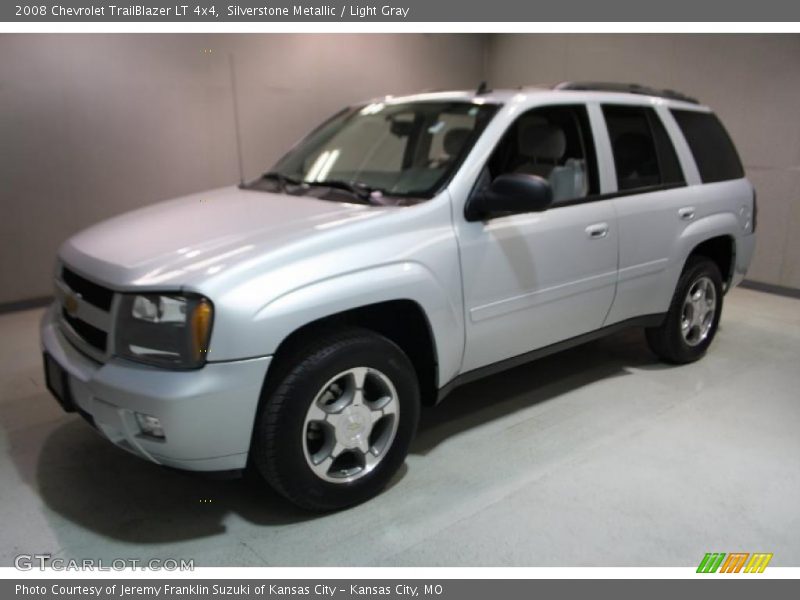 Silverstone Metallic / Light Gray 2008 Chevrolet TrailBlazer LT 4x4