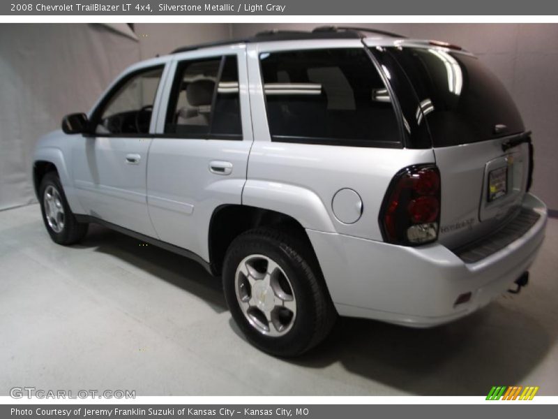 Silverstone Metallic / Light Gray 2008 Chevrolet TrailBlazer LT 4x4