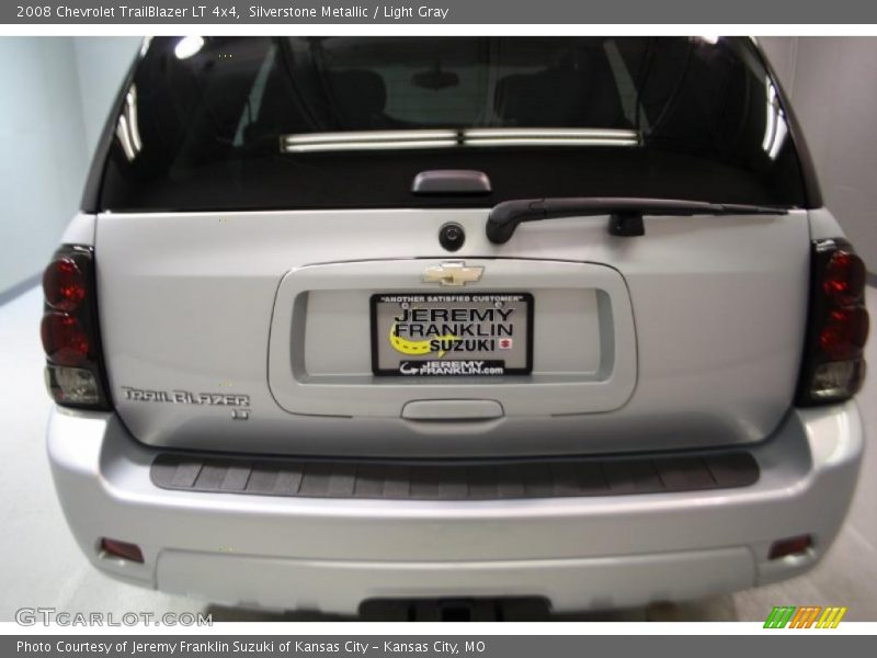 Silverstone Metallic / Light Gray 2008 Chevrolet TrailBlazer LT 4x4