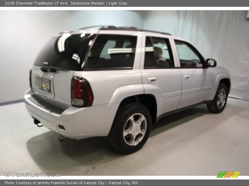 Silverstone Metallic / Light Gray 2008 Chevrolet TrailBlazer LT 4x4