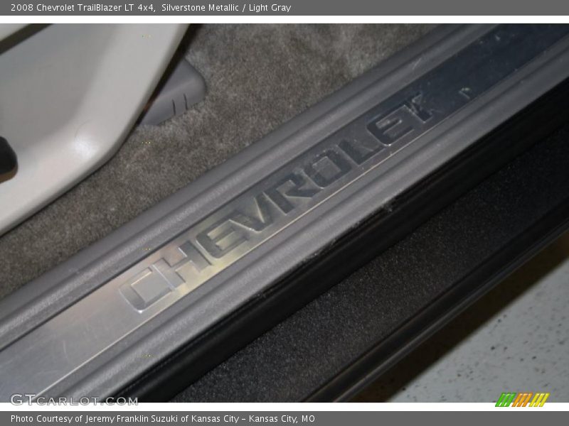 Silverstone Metallic / Light Gray 2008 Chevrolet TrailBlazer LT 4x4