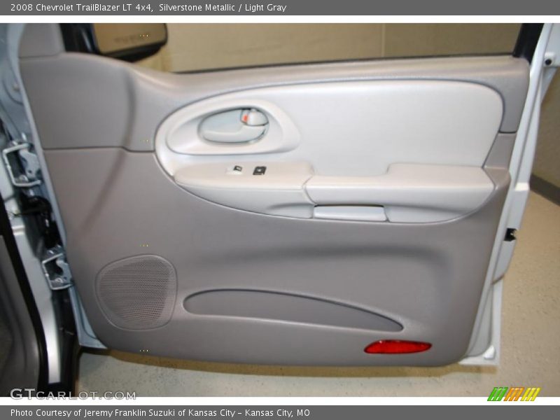 Silverstone Metallic / Light Gray 2008 Chevrolet TrailBlazer LT 4x4