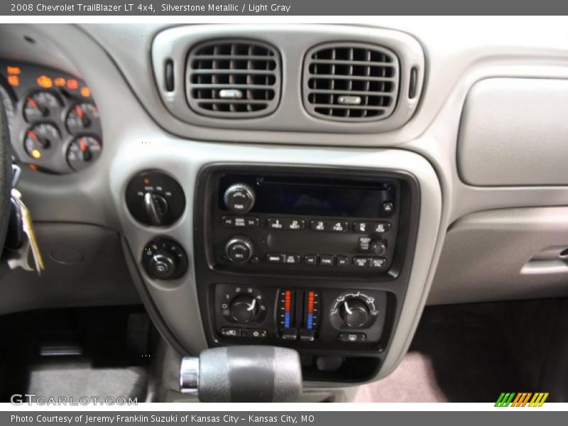 Silverstone Metallic / Light Gray 2008 Chevrolet TrailBlazer LT 4x4