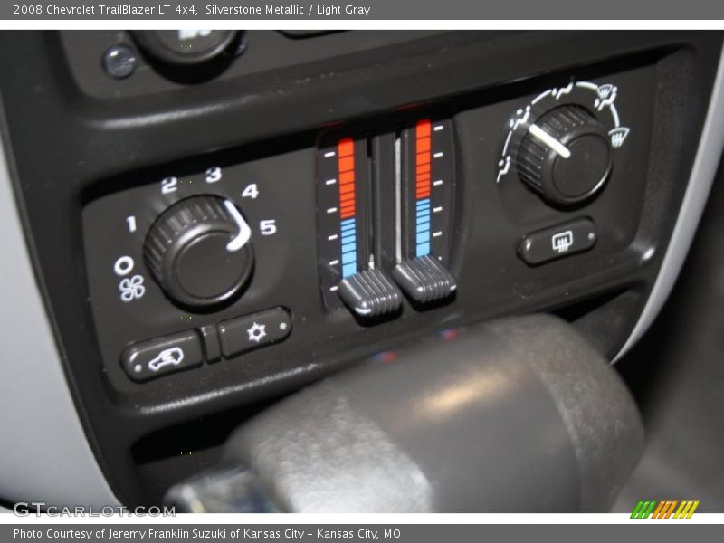 Silverstone Metallic / Light Gray 2008 Chevrolet TrailBlazer LT 4x4