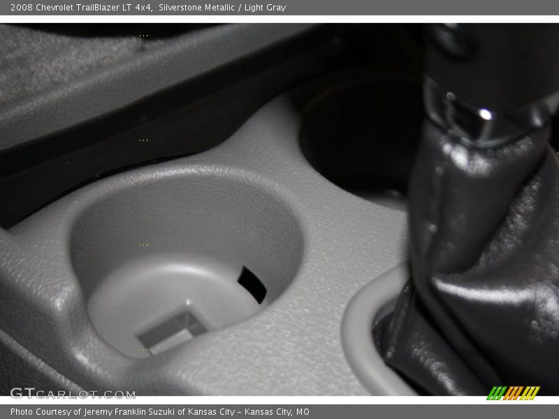 Silverstone Metallic / Light Gray 2008 Chevrolet TrailBlazer LT 4x4