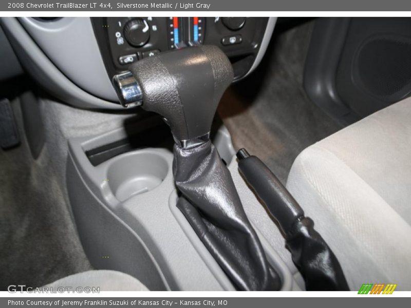 Silverstone Metallic / Light Gray 2008 Chevrolet TrailBlazer LT 4x4