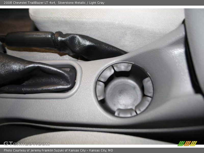 Silverstone Metallic / Light Gray 2008 Chevrolet TrailBlazer LT 4x4