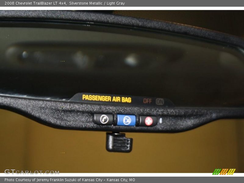Silverstone Metallic / Light Gray 2008 Chevrolet TrailBlazer LT 4x4