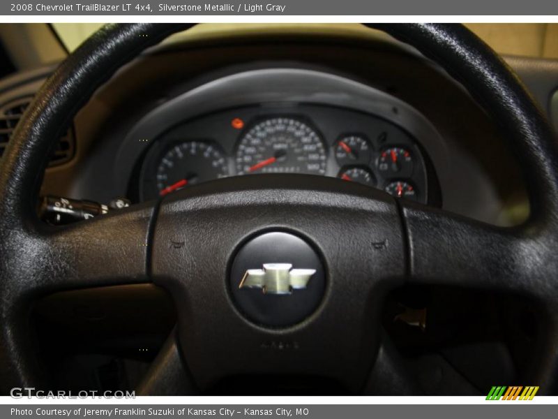 Silverstone Metallic / Light Gray 2008 Chevrolet TrailBlazer LT 4x4