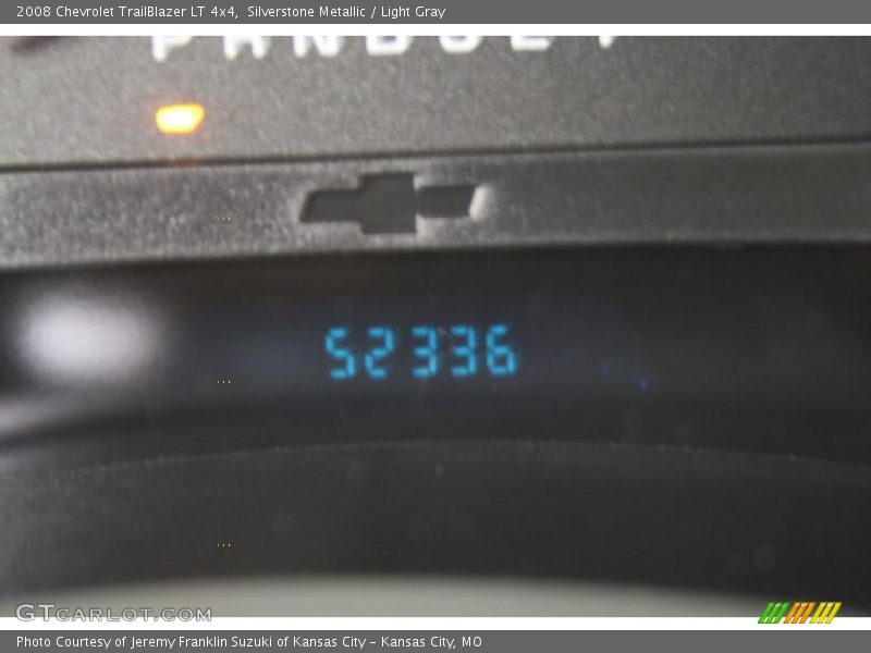 Silverstone Metallic / Light Gray 2008 Chevrolet TrailBlazer LT 4x4