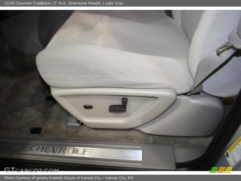 Silverstone Metallic / Light Gray 2008 Chevrolet TrailBlazer LT 4x4
