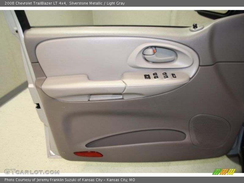 Silverstone Metallic / Light Gray 2008 Chevrolet TrailBlazer LT 4x4