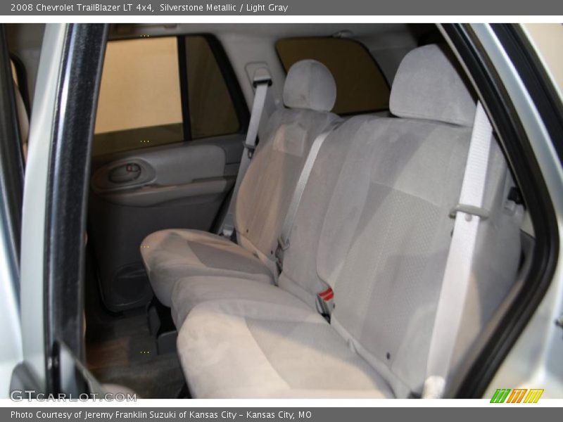 Silverstone Metallic / Light Gray 2008 Chevrolet TrailBlazer LT 4x4