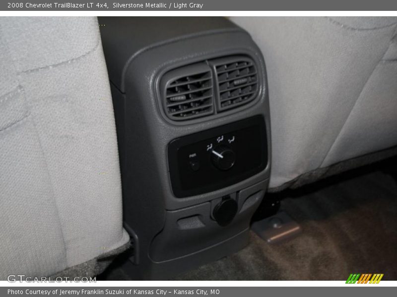 Silverstone Metallic / Light Gray 2008 Chevrolet TrailBlazer LT 4x4
