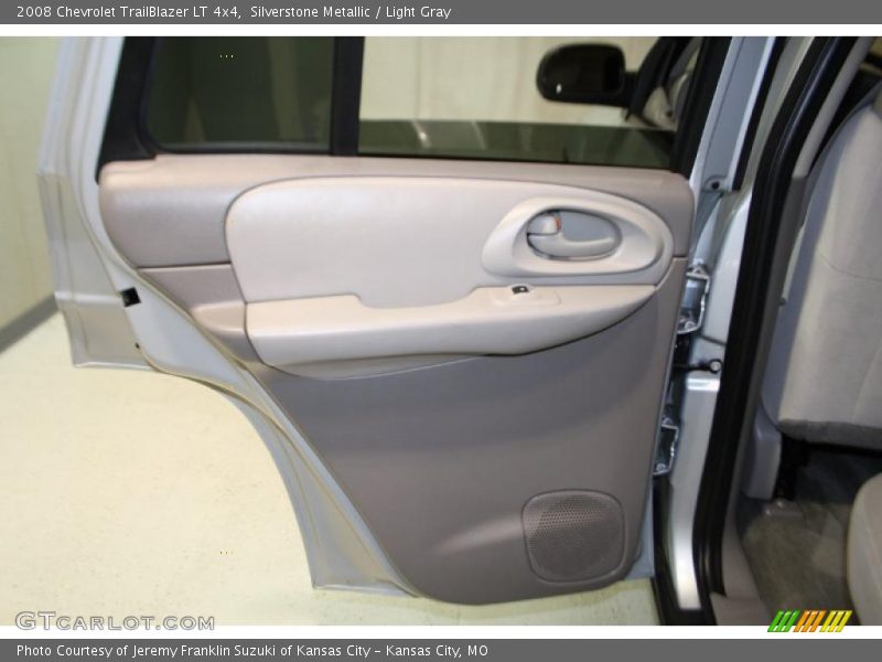 Silverstone Metallic / Light Gray 2008 Chevrolet TrailBlazer LT 4x4