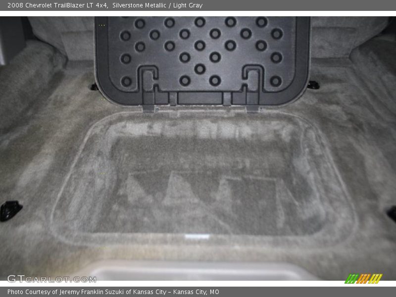 Silverstone Metallic / Light Gray 2008 Chevrolet TrailBlazer LT 4x4