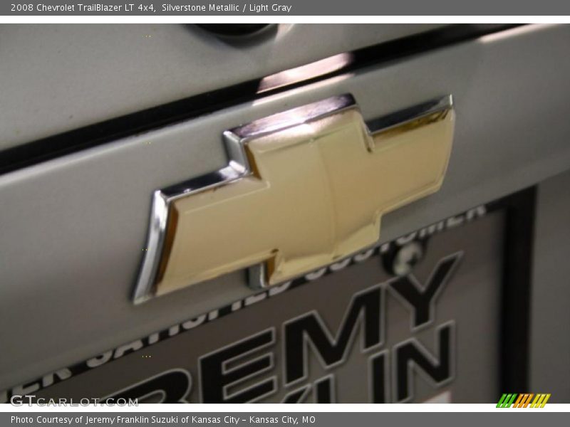 Silverstone Metallic / Light Gray 2008 Chevrolet TrailBlazer LT 4x4