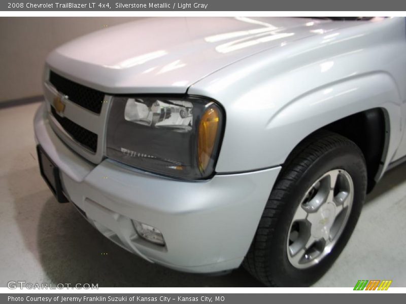 Silverstone Metallic / Light Gray 2008 Chevrolet TrailBlazer LT 4x4