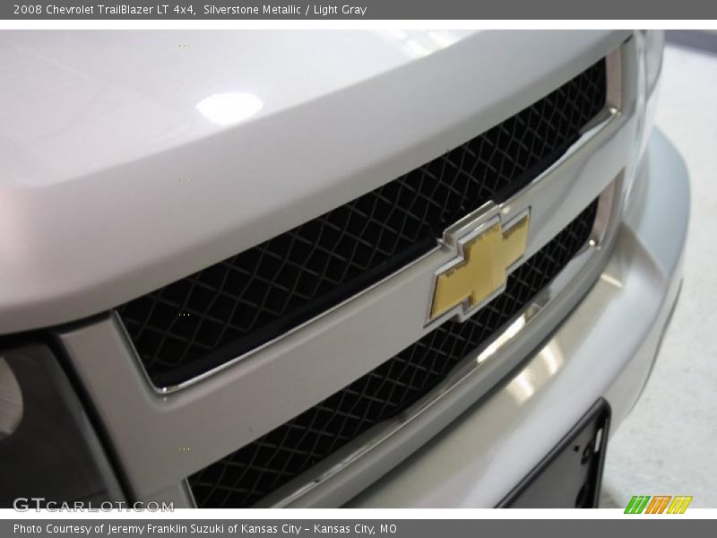 Silverstone Metallic / Light Gray 2008 Chevrolet TrailBlazer LT 4x4