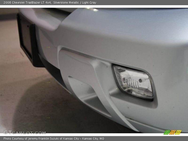 Silverstone Metallic / Light Gray 2008 Chevrolet TrailBlazer LT 4x4