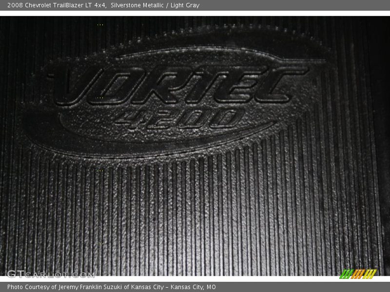 Silverstone Metallic / Light Gray 2008 Chevrolet TrailBlazer LT 4x4