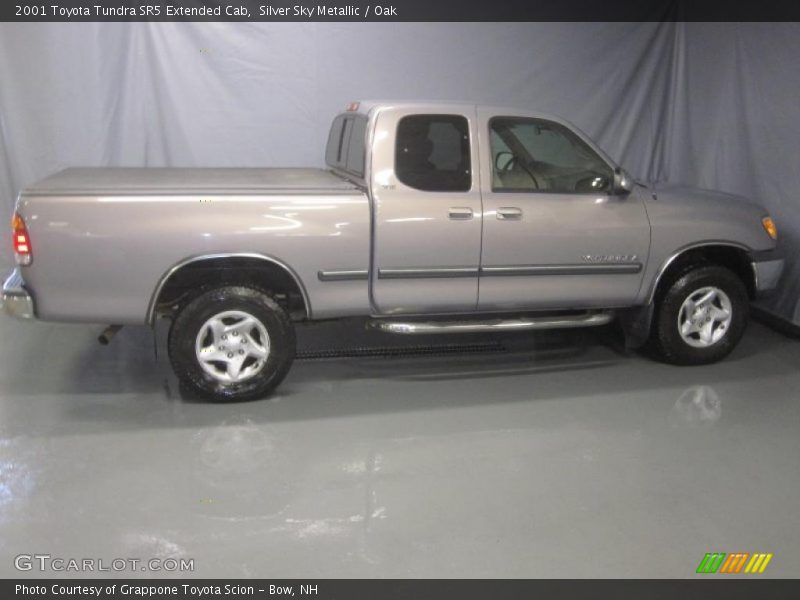 Silver Sky Metallic / Oak 2001 Toyota Tundra SR5 Extended Cab
