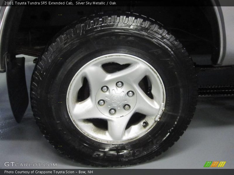 Silver Sky Metallic / Oak 2001 Toyota Tundra SR5 Extended Cab