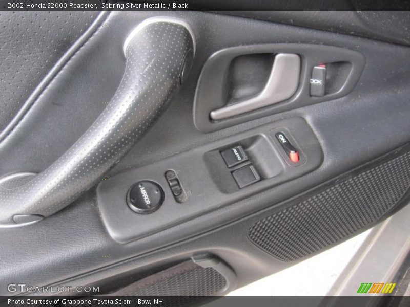 Sebring Silver Metallic / Black 2002 Honda S2000 Roadster