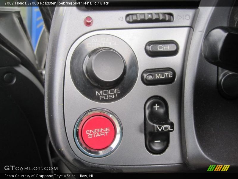 Sebring Silver Metallic / Black 2002 Honda S2000 Roadster