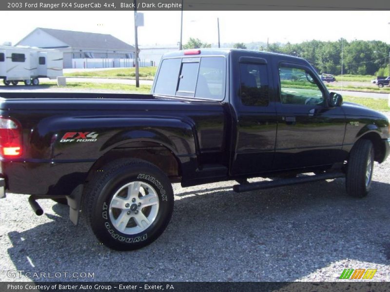 Black / Dark Graphite 2003 Ford Ranger FX4 SuperCab 4x4