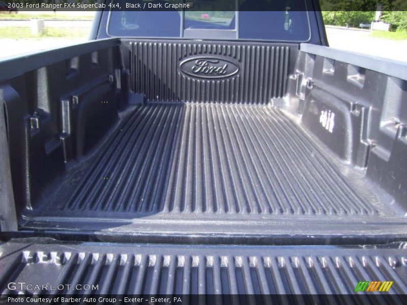 Black / Dark Graphite 2003 Ford Ranger FX4 SuperCab 4x4