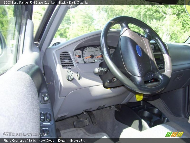 Black / Dark Graphite 2003 Ford Ranger FX4 SuperCab 4x4
