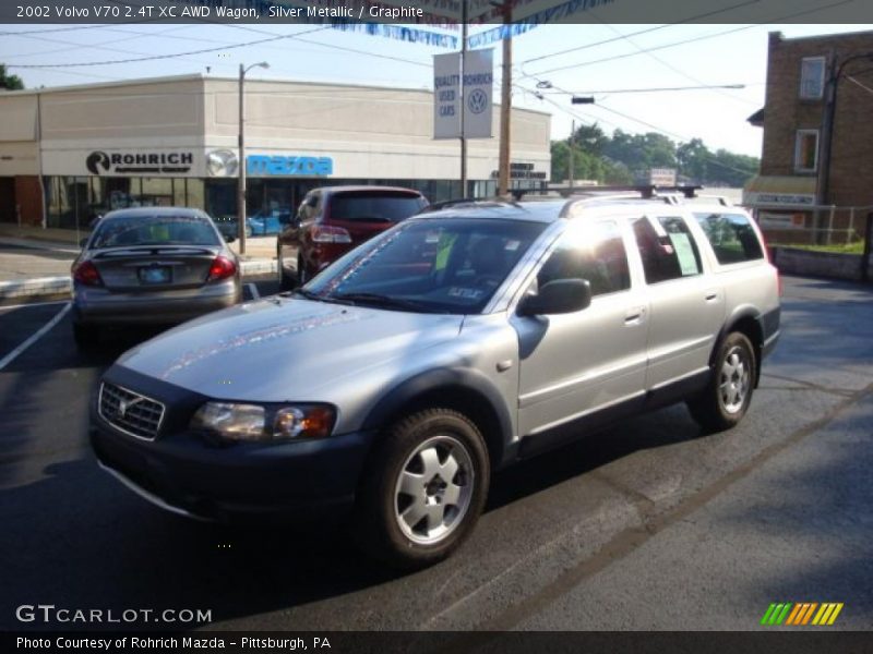 Silver Metallic / Graphite 2002 Volvo V70 2.4T XC AWD Wagon