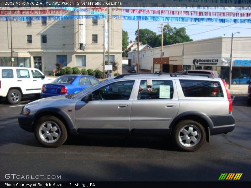 Silver Metallic / Graphite 2002 Volvo V70 2.4T XC AWD Wagon
