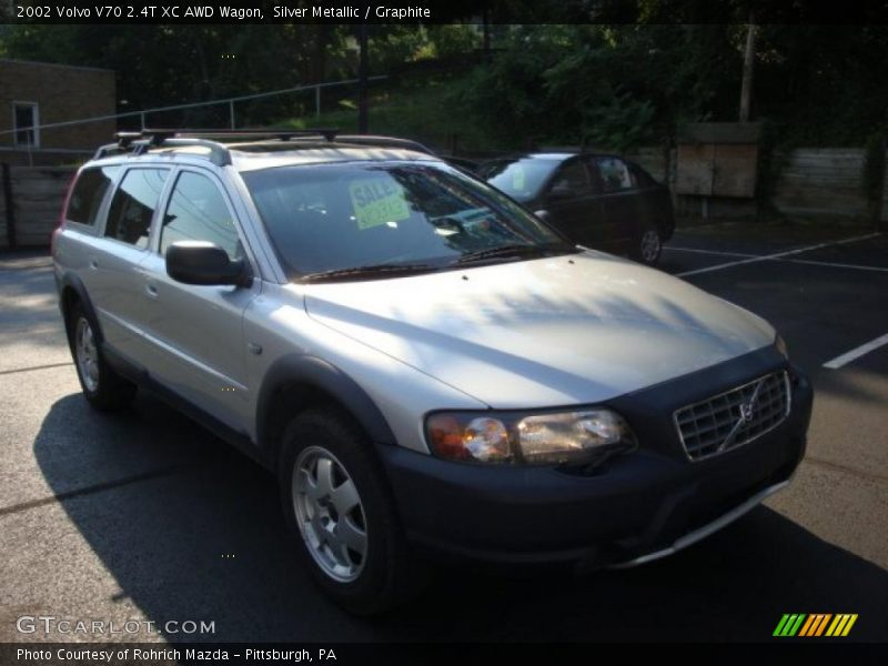 Silver Metallic / Graphite 2002 Volvo V70 2.4T XC AWD Wagon