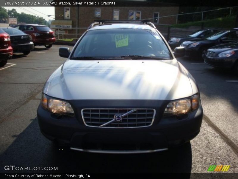 Silver Metallic / Graphite 2002 Volvo V70 2.4T XC AWD Wagon