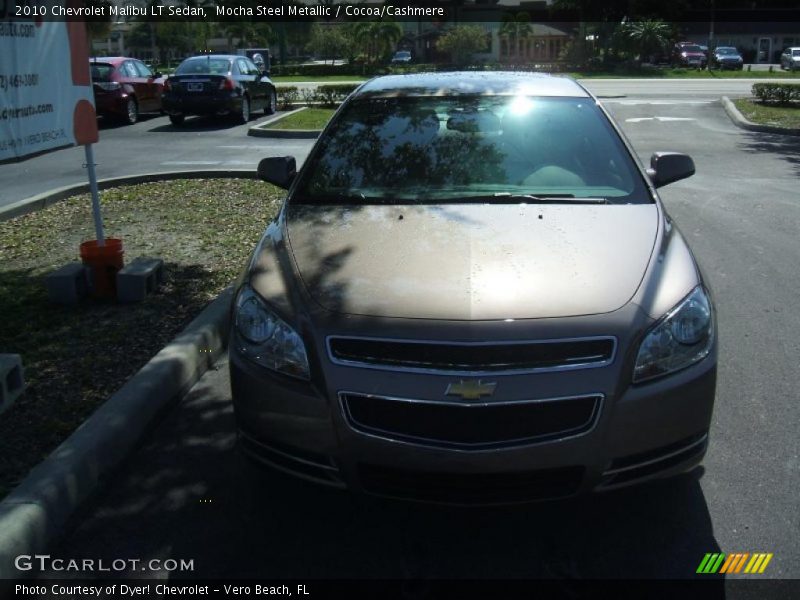 Mocha Steel Metallic / Cocoa/Cashmere 2010 Chevrolet Malibu LT Sedan