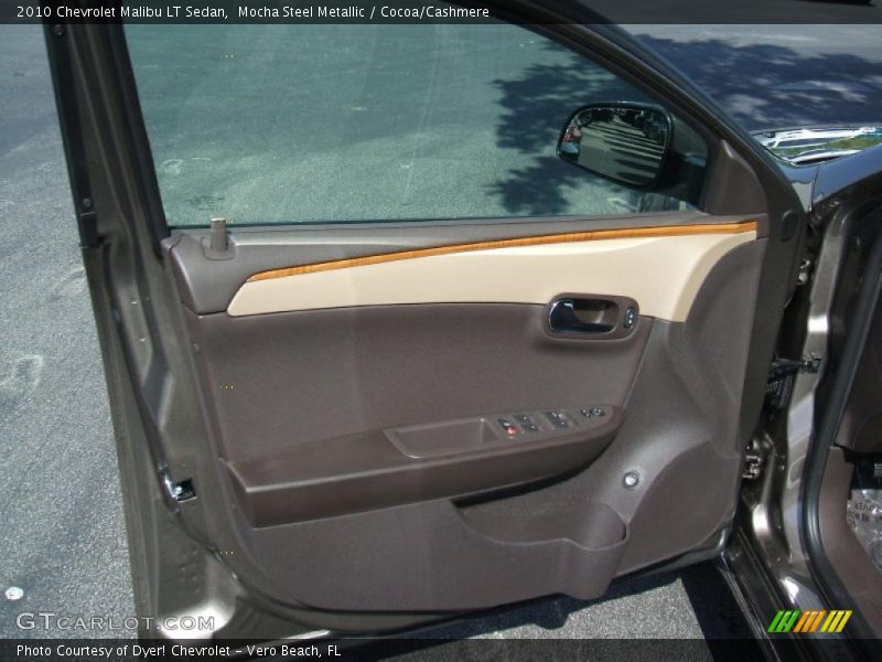 Mocha Steel Metallic / Cocoa/Cashmere 2010 Chevrolet Malibu LT Sedan