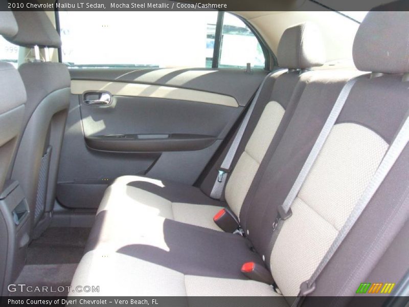 Mocha Steel Metallic / Cocoa/Cashmere 2010 Chevrolet Malibu LT Sedan